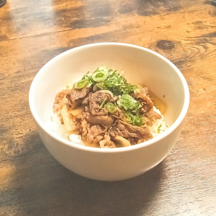 焼肉のたれDe焼肉丼!!〜今日は超簡単〜